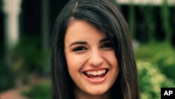 Pop singer Rebecca Black