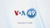 VOA60 World - Thai Police Fire Water Cannons and Tear Gas at Pro-Democracy Protestors