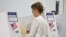 New York gubernatorial candidate Cynthia Nixon prepares to vote in the primary, Sept. 13, 2018, in New York. 
