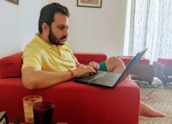 While it is possible to be productive even doing work from home, Abhimanyu Mukherji says walking up and talking directly to his team has a different impact. (Photo Courtesy: Abhimanyu Mukherji)