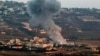 Oblaci dima sukljaju tokom izraelskog bombardovanja sela Khiam u južnom Libanu u blizini granice s Izraelom 23. juna 2024.