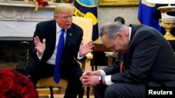 Ganawar muhawara tsakanin Trump da Shugabannin Demokarat