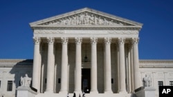 FILE - The Supreme Court in Washington, Nov. 2, 2024. On Friday, it unanimously upheld the federal law banning TikTok beginning Sunday unless it's sold by its China-based parent company, 