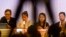 Than Zaw Aung (R), a lawyer of two Reuters journalists, holds a press briefing with Pan Ei Mon (2nd-L), wife of Reuters journalist Wa Lone, Chit Su Win (2nd-R), wife of Reuters journalist Kyaw Soe Oo, and Khin Maung Zaw (L), a lawyer of two Reuters journalists, at a hotel in Yangon, Myanmar on Sept. 4, 2018. 