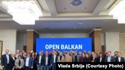 Predstavnici Albanije, Severne Makedonije i Srbije na skupu inicijative "Open Balkan" u Nišu, 15. novembar 2021. (Foto: Vlada Srbije)