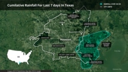 Harvey မုန်တိုင်းကြောင့် Texas ပြည်နယ်မှာ စံချိန်ကျိုးအောင် မိုးကြီးရေလွှမ်း