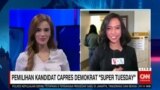 Laporan VOA untuk CNN Indonesia: Pemilihan Capres Demokrat 'Super Tuesday'