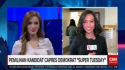 Laporan VOA untuk CNN Indonesia: Pemilihan Capres Demokrat 'Super Tuesday'