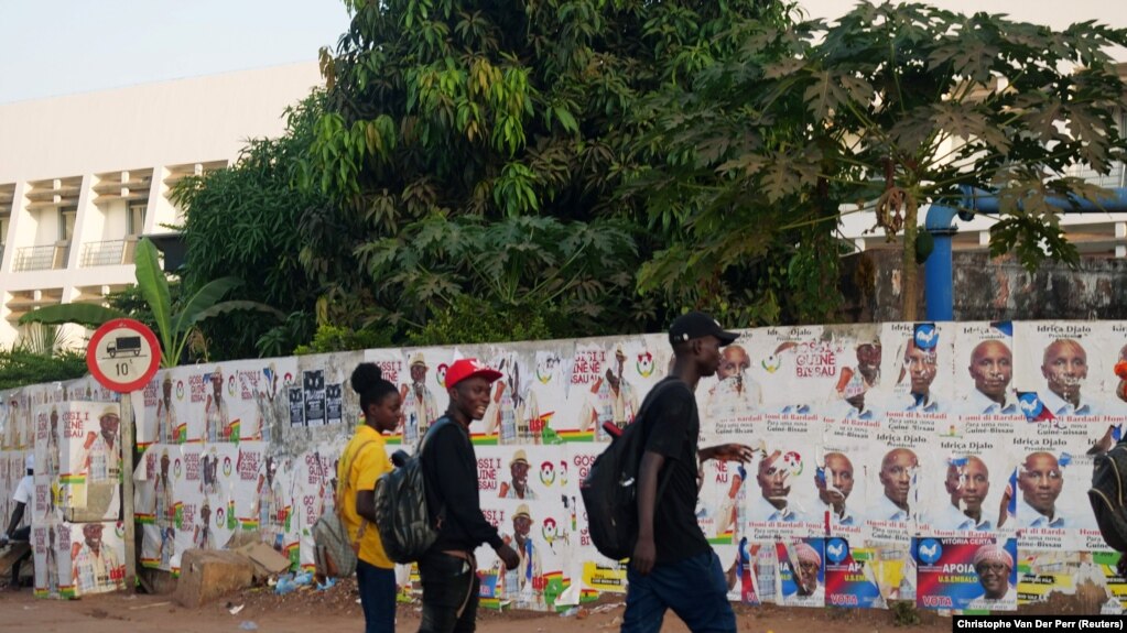 Bissau durante a campanha eleitoral.