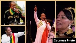 ድምፃዊ መሀሙድ አህመድን ጨምሮ በምስጋናና ድጋፍ ዝግጅቱ ላይ የሚገኙ ድምፃውያን