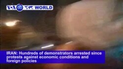 VOA60 World- Iran: Hundreds of demonstrators have been arrested since protests broke out last week
