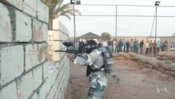 Libyans Take to the Trenches for Paintball