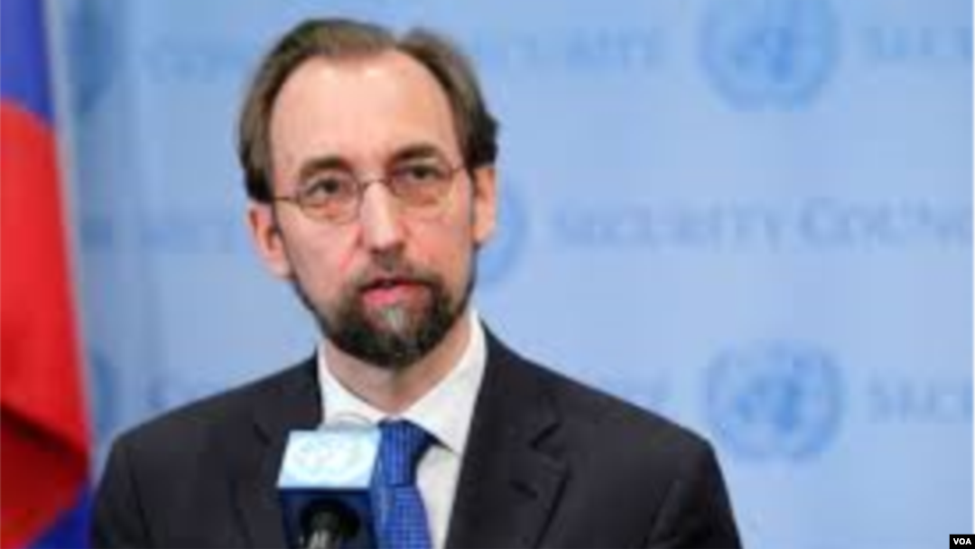 Komisaris HAM PBB, Zeid Ra'ad al-Hussein (foto: dok).