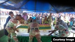 Comrade Chinx Being Laid To Rest At Forest Glen Cemetery