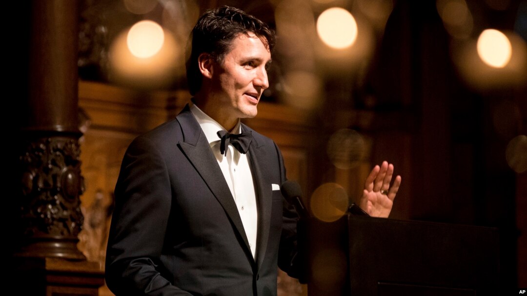 PM Kanada Justin Trudeau (foto: ilustrasi). Pemerintah Kanada meminta maaf dan memberi ganti rugi tiga warganya yang disiksa di Suriah.