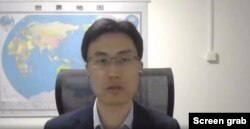 자오 통 카네기-칭화 국제정책센터 선임연구원이 미국 조지타운 대학이 주최한 웨비나 ‘중국의 핵 현대화’에서 발언하고 있다.