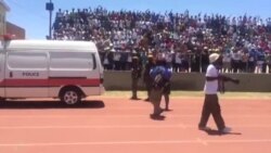 UMugabe Ufika Emkhosini wePresidential Youth Interface Rally koBulawayo