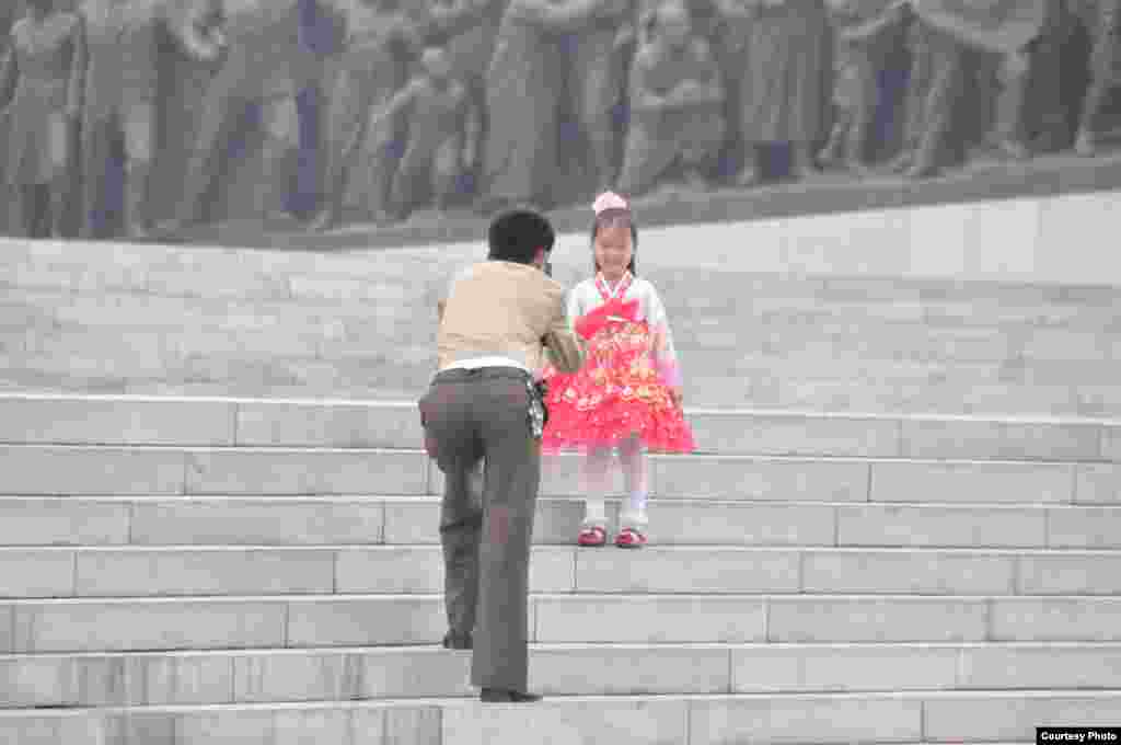 일본 경제지 '주간동양경제'의 후쿠다 케이스케 부편집장이 지난 9월 7일부터 14일 사이 북한 대외문화련락협회 초청으로 평양을 방문해 찍은 사진이다. 제공: 후쿠다 케이스케.