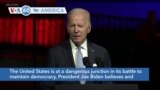 VOA60 America - Biden Calls Out Threat to Democracy
