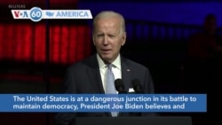 VOA60 America - Biden Calls Out Threat to Democracy