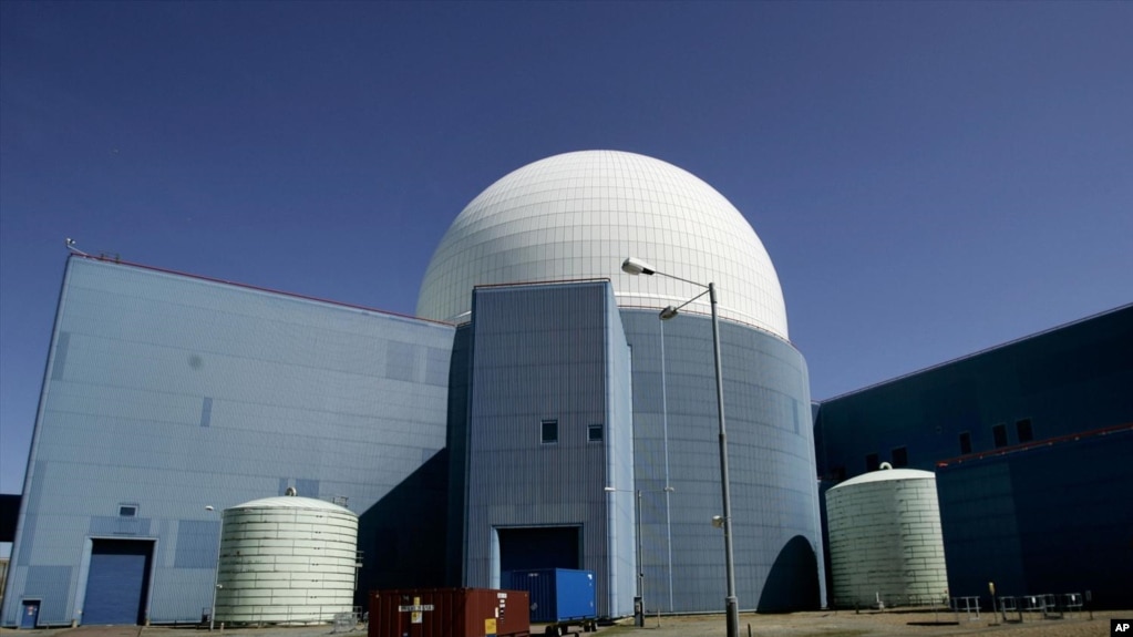 资料照片：英国塞兹韦尔核电站。（2006年6月5日）(photo:VOA)
