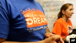 Los "Dreamers" o soñadores fueron traídos a EE.UU. cuando eran niños por su padres en forma ilegal.