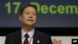 2009年12月中国副外长何亚非在地球气候变化峰会上。
