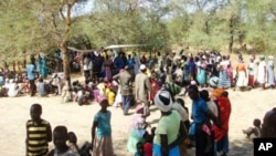 Refugee camp in the Village of Doro in Maban County in South Sudan's Upper Nile State.