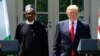 Shugaba Buhari Ya Gana Da Shugaba Trump A Fadar White House