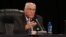 Retired judge Ian Farlam speaks as the judicial commission of inquiry into the shootings at Lonmin's Marikana mine gets underway in Rustenburg, October 1, 2012.
