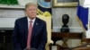 President Donald Trump in the Oval Office of the White House in Washington, April 10, 2018.