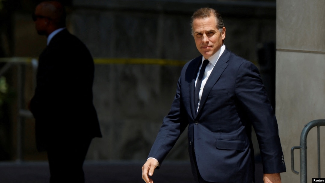 Hunter Bajden, sin američkog predsjednika Joea Bidena. Foto: REUTERS/Jonathan Ernst)