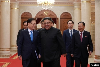 South Korean envoy delivers president's letter to the North's Kim