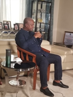 Former Ghana President John Dramani Mahama