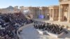 Russian Orchestra Plays at Ancient Syrian City of Palmyra 