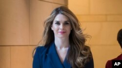 Hope Hicks, mkurugenzi wa zamani wa mawasiliano White House