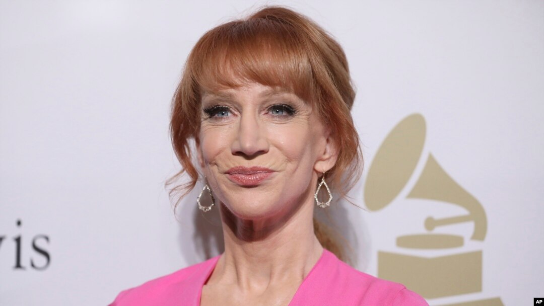 FILE - Kathy Griffin attends the Clive Davis and The Recording Academy Pre-Grammy Gala at The Beverly Hilton Hotel.