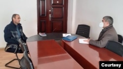 Əfqan Sadıqov Ombudsmanın Milli Preventiv Qrupunun üzvləri tərəfindən qəbul olunub, 25 yanvar 2021