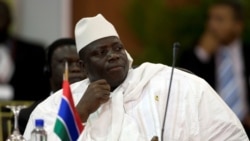 FILE - Then-Gambian President Yahya Jammeh attends the plenary session of the Africa-South America Summit on Margarita Island, Sept. 27, 2009.