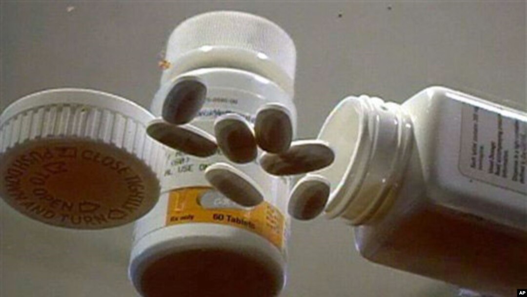 Samples of Nevirapine, an antiretroviral AIDS drug. (AP Photo/APTN)