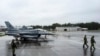 2015年5月26日瑞典北部卡拉克斯机场: 北约北极挑战演习中的美国战机