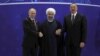 Владимир Путин, Хасан Рухани и Ильхам Алиев