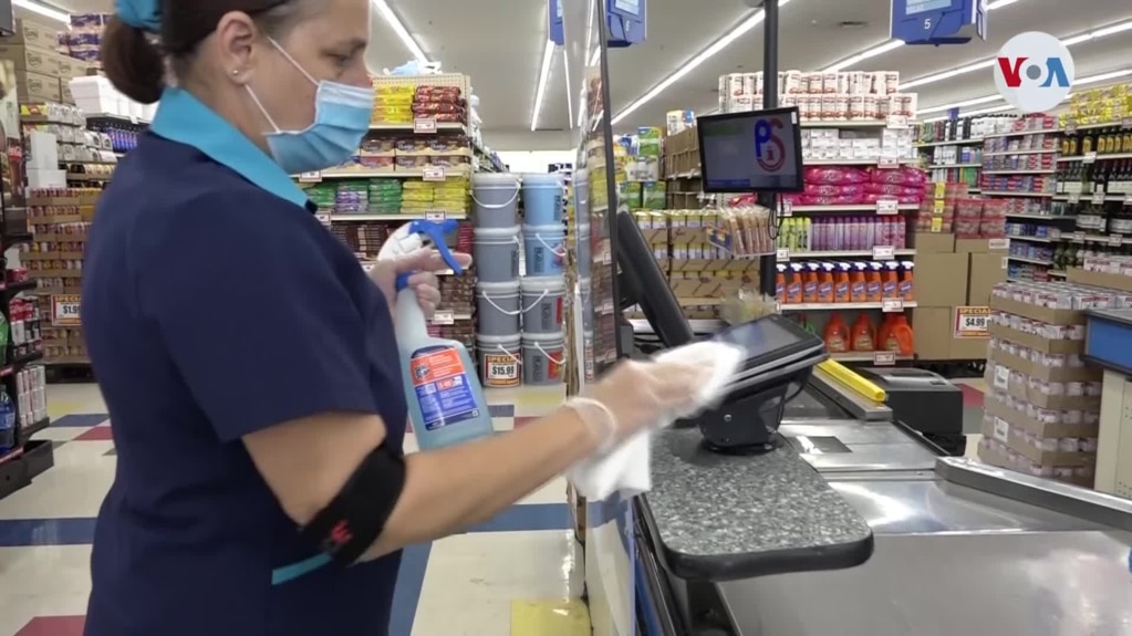 Así trabajan en un supermercado de Miami en plena crisis por coronavirus