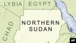 Map of Southern Sudan, Sudan