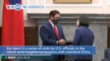 VOA60 America - Arizona Governor Doug Ducey met with Taiwan President Tsai Ing-wen in Taipei