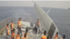 تصویری از شناورهای بدون سرنشین ناوگان پنجم نیروی دریایی آمریکا بر روی ناوشکن جماران جمهوری اسلامی. ١ سپتامبر ٢٠٢٢