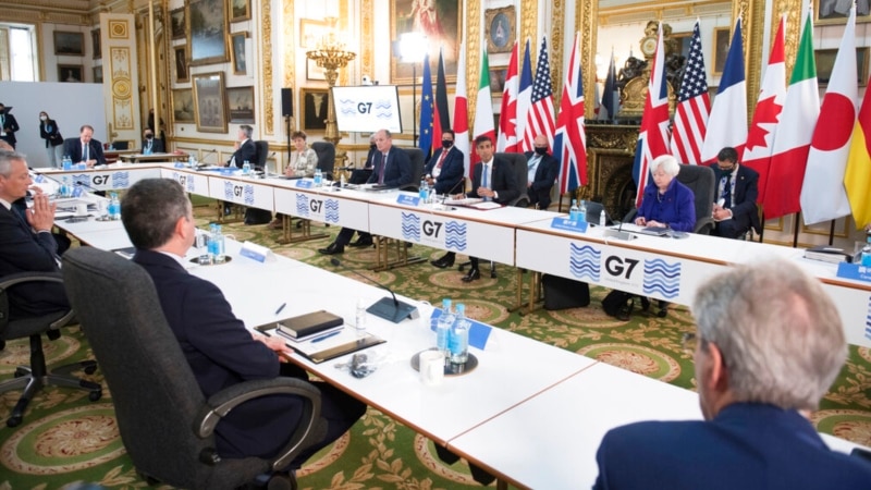 G7 Finance Ministers Press Forward With Plan for Price Cap on Russian Oil 