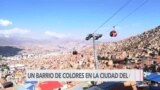 Un barrio boliviano se transforma con arte y color 