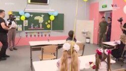 Ուկրաինայի նախագահ Զելենսկին միացել է աշակերտներին դպրոցի առաջին օրը_1.mp4