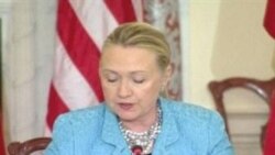 Clinton de pronuncia ante situacion en Libia